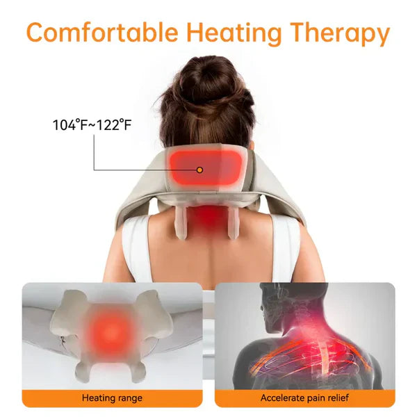 Modella™ Kneading Massager (Shoulder and Neck) – مدلك عجن للكتف والرقبة