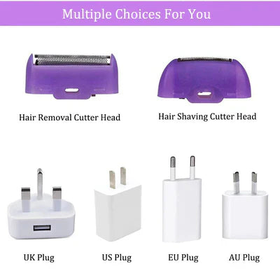 Modella™Purple Epilator – آلة إزالة الشعر البنفسجية