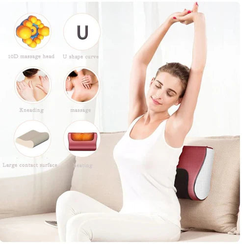 Modella™ Red Pillow Massager – جهاز تدليك الوسادة الحمراء