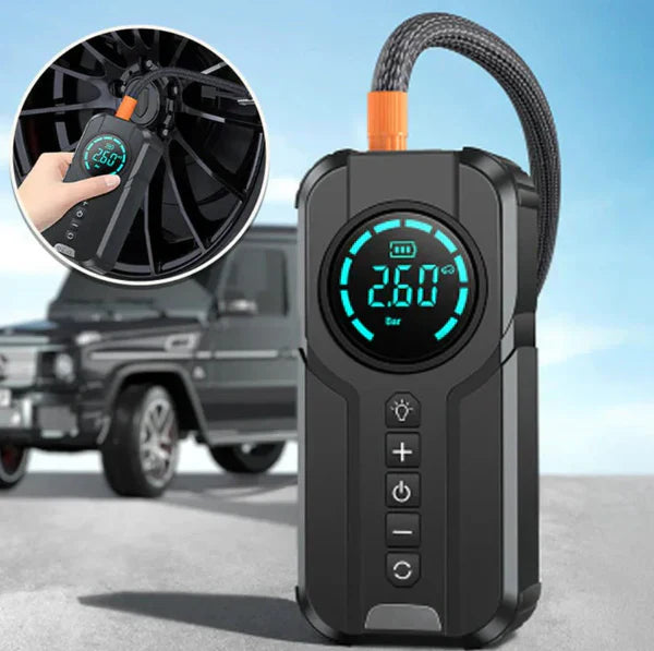 Modella™Jump Starter With Air Pump هيكساليفينغ™ جهاز تشغيل البطارية مع منفاخ هواء