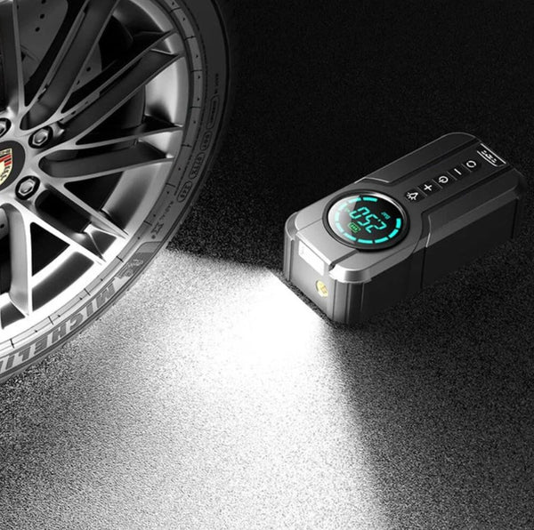 Modella™Jump Starter With Air Pump هيكساليفينغ™ جهاز تشغيل البطارية مع منفاخ هواء